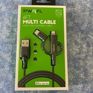Multi Cable Micro USB Iphone Charger